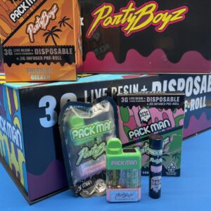Party Boyz X Packman Disposable 3G Bulk Sale