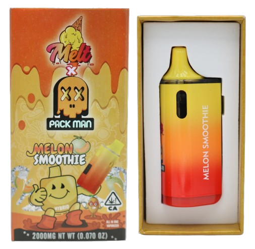 Melt x Packman Melon Smoothie 1 Melt x Packman Melon Smoothie