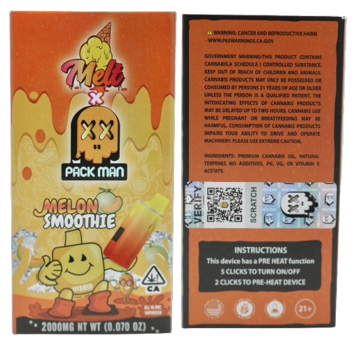 Melt x Packman Melon Smoothie 4 Melt x Packman Melon Smoothie - Image 4